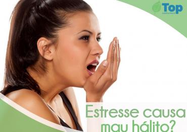 Estresse causa mau hálito?