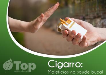 Cigarro: Principais malefícios na saúde bucal